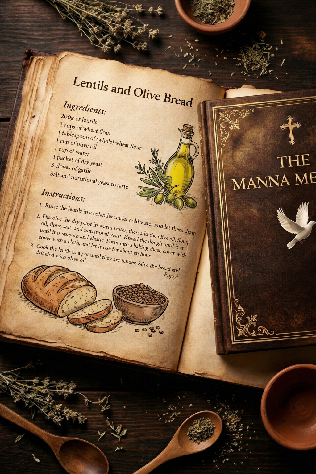 The Manna Method interior mockup